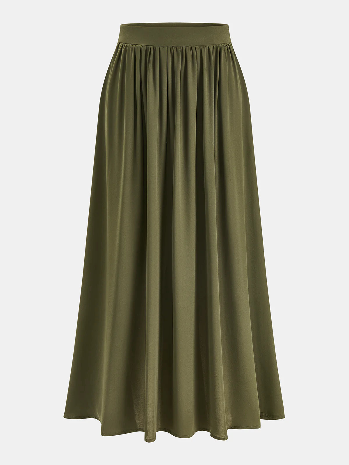 Sleeveless Pleated Top & Skirt Set