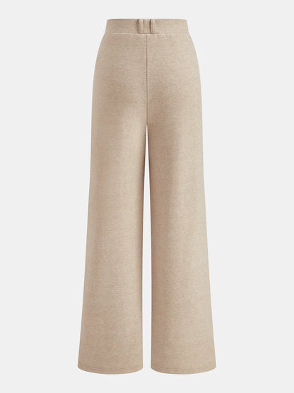 Seam Detail Mock Neck Tank & Pants Set