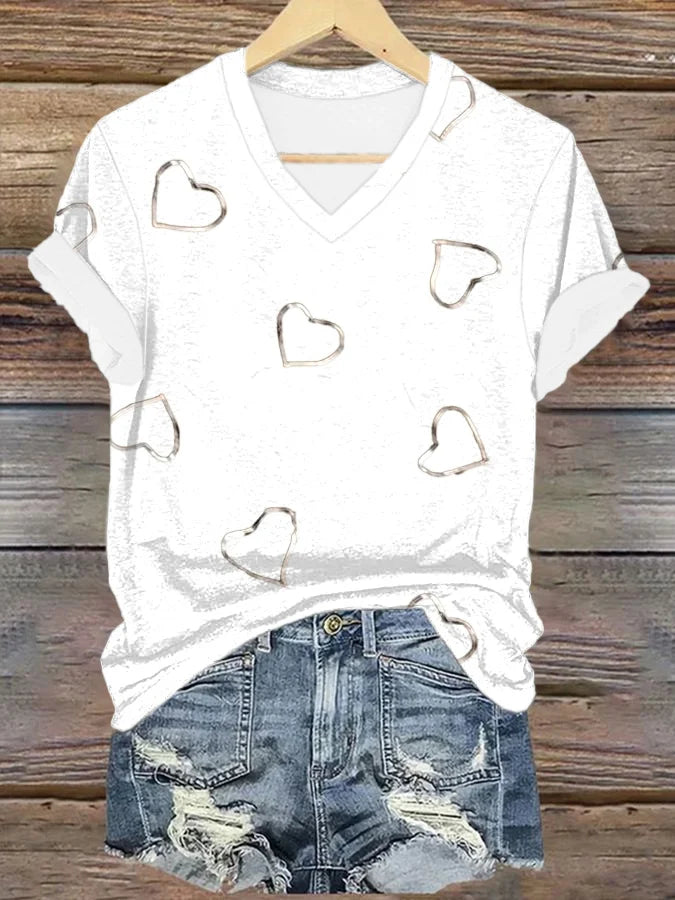 Women's  Print Casual T-Shirt