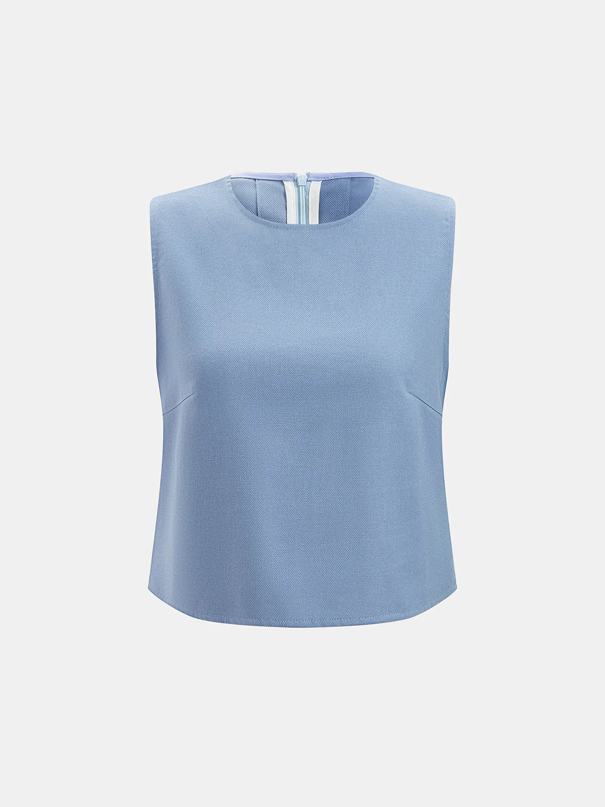 Linen-Blend Sleeveless Top & Pants Set