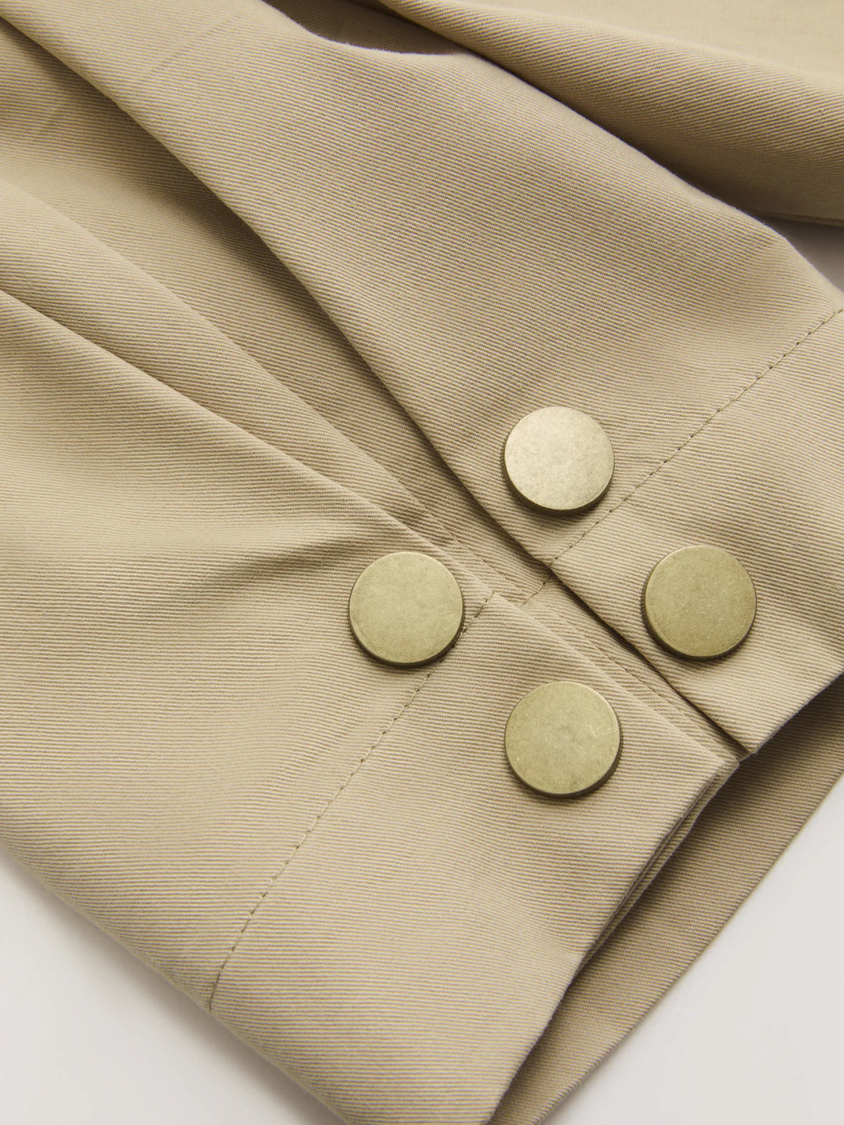 Cotton Pleated Mid-Waist Balloon Pants