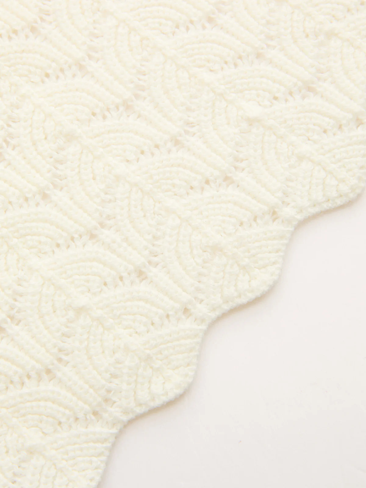 Bishop Sleeve Crochet Knit Maxi Dress