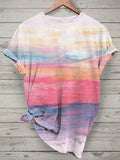 Women's Casual Crew Neck T-Shirt