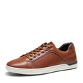 Men'S Wide Width Pu Leather Fashion Sneakers