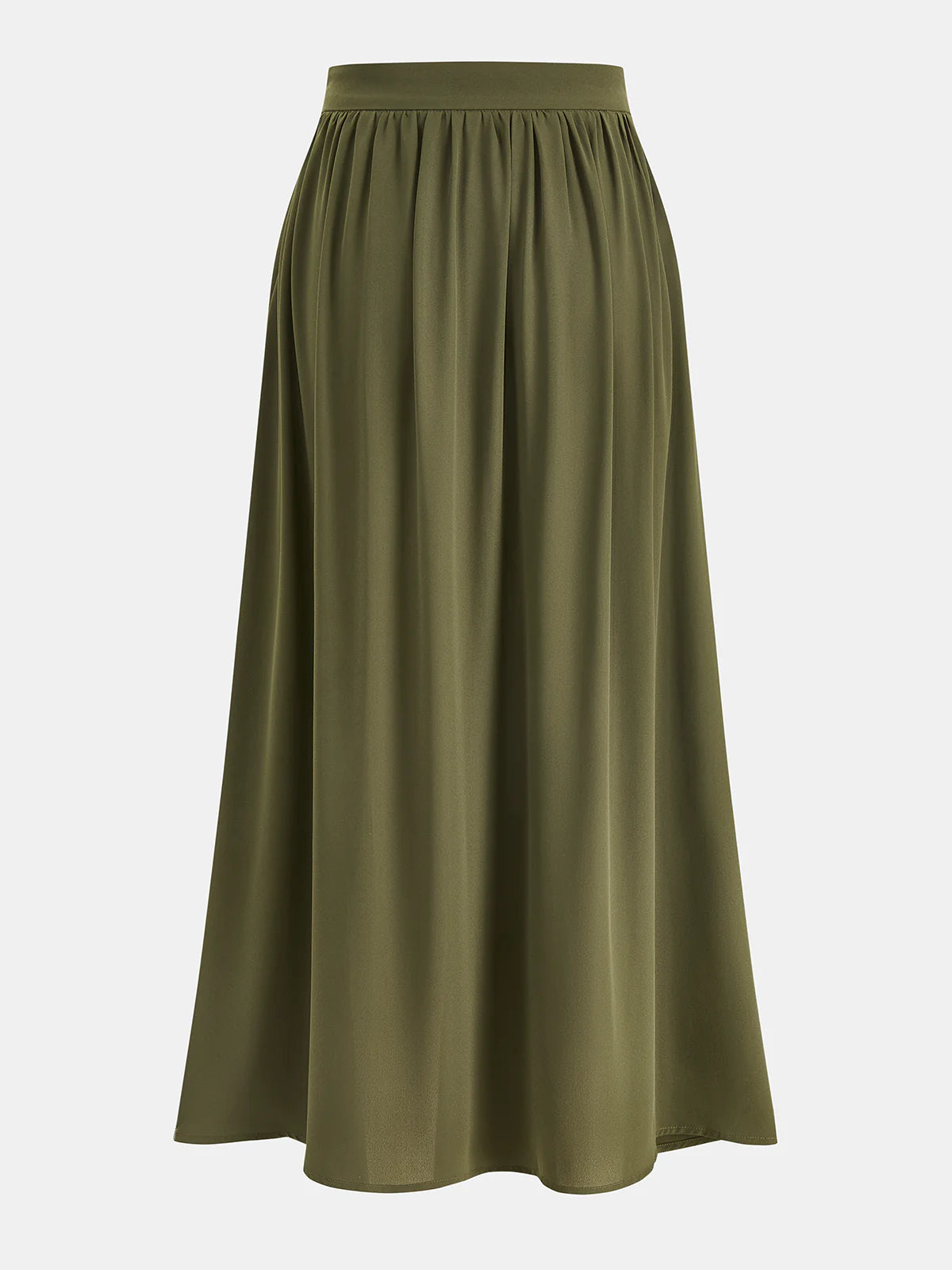 Sleeveless Pleated Top & Skirt Set