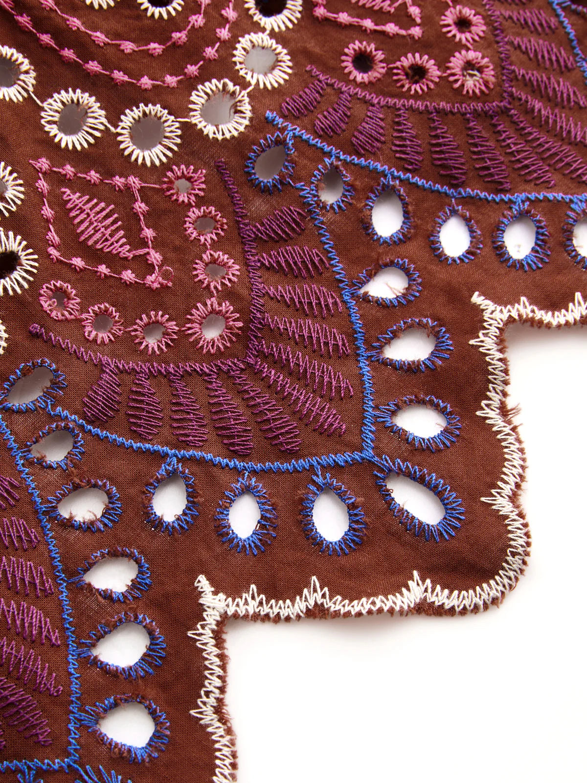 Eyelet Embroidered Top & Midi Skirt Set