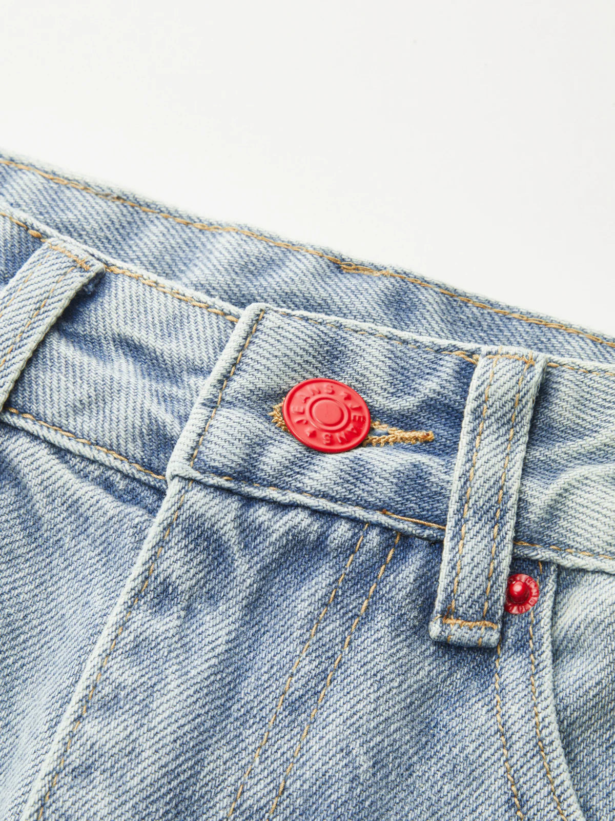 Side Stripe Curved Leg Denim Jeans