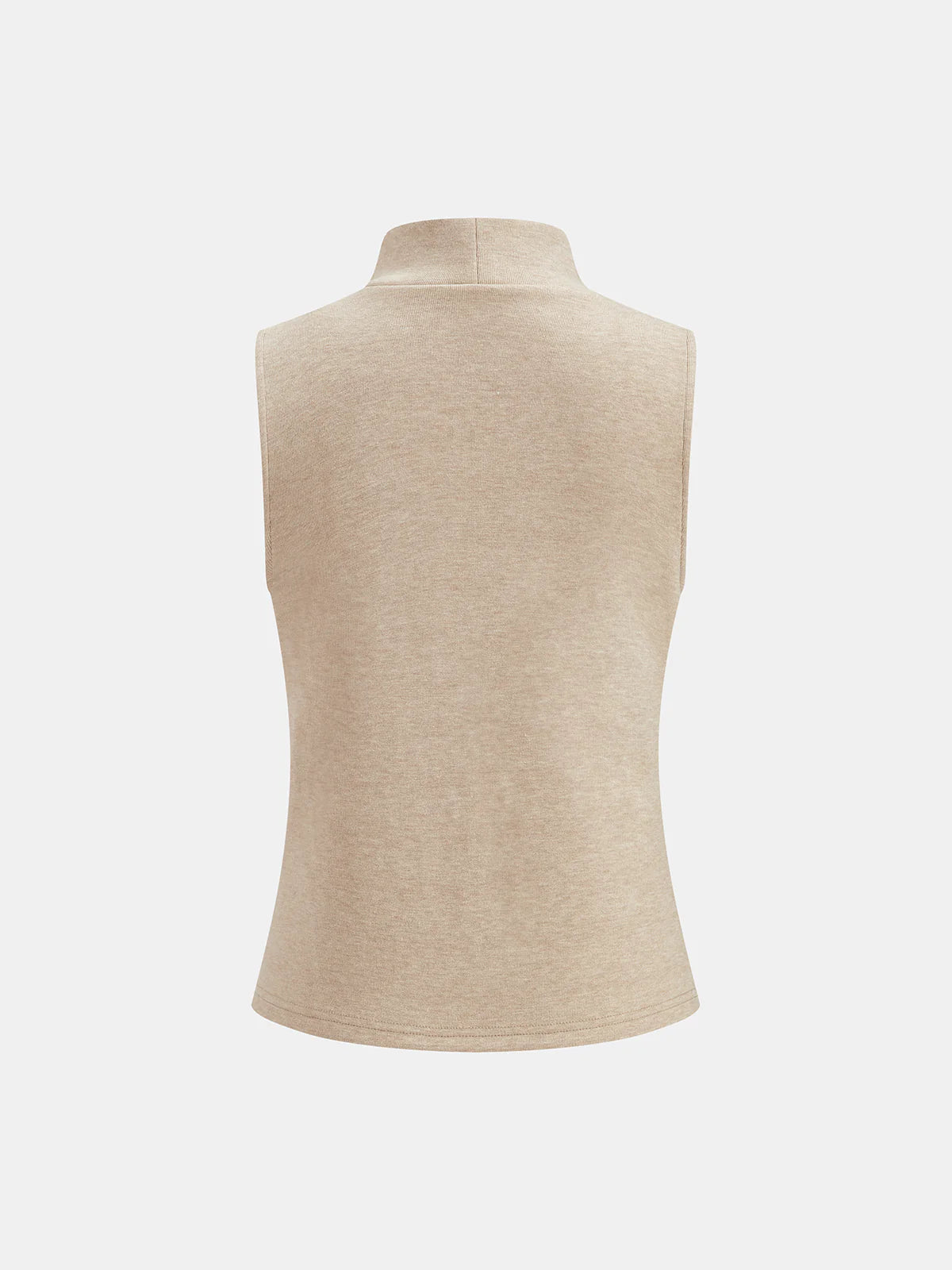 Seam Detail Mock Neck Tank & Pants Set
