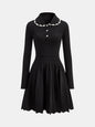 Ribbed Polo Dress